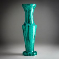 Turned green alabaster - turned, stone