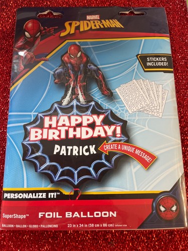Spiderman supershape foil - spiderman,