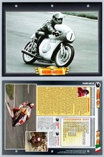 Giacomo Agostini - 1942- - Motorbike Sports - Atlas Motorbike Fact File Card