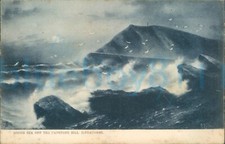 Ilfracombe Rough Sea off the Capstone hill Tucks 