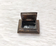 19c Antique Brass Snuff