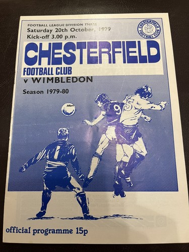Chesterfield wimbledon fc - fc, v