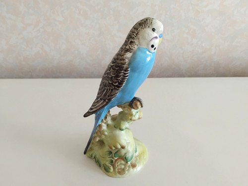Beswick bird blue - bird, budgie