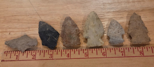 Lot authentic native - of, 6
