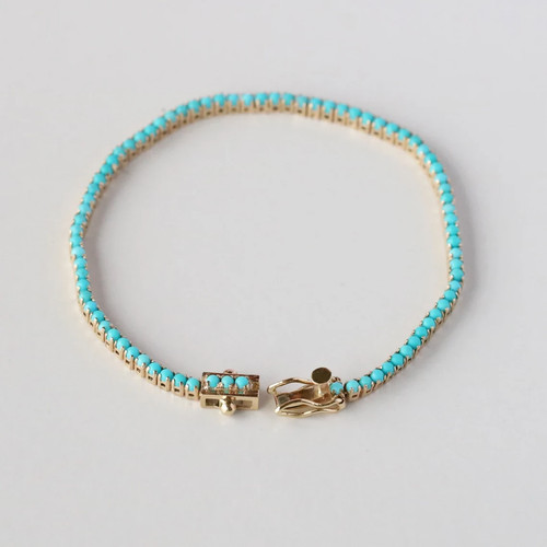 Sleeping beauty turquoise - beauty, 14k