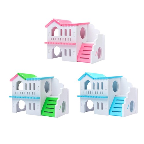Wooden hamster house - wooden, exercise