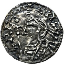 Saxon, King Cnut Penny Short cross Type Lincoln Lifinic Monyer