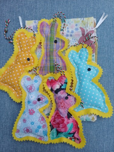 Handmade felt rabbit - handmade, easter