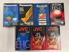 VHS-C Video Tape Lot JVC