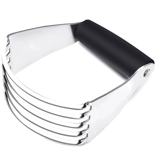 Stainless steel dough blender - steel,