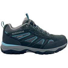 Karrimor Mount Low Walking Shoes Women’s Grey/Blue Size UK 5 (Ref358)