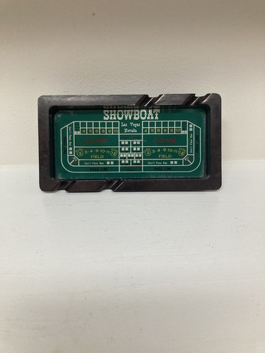 Mini craps table ashtray - craps, table/ashtray