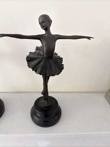 Milo bronze ballerina - milo, statue