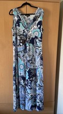 Print Fusion QVC Maxi Dress Large
