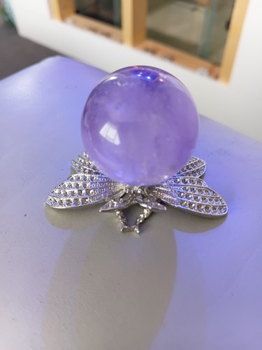 Amethyst sphere with lots - amethyst,