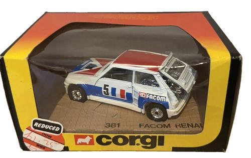 Corgi toys 381 renault - renault, 5