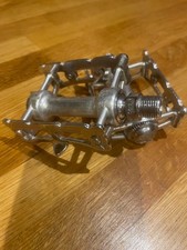 Campagnolo Record Pista Bike Pedals steel Vintage Rare excellent condition 