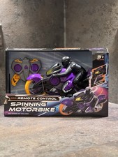 RC Spinning Motorbike Toy with