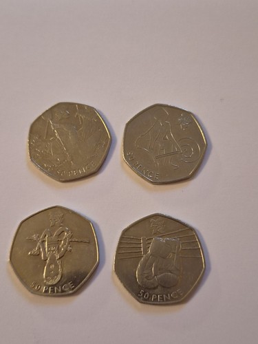 Olympic 50p coins set - of, 4