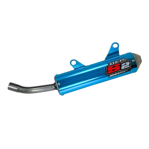 Yamaha yz250 dep exhaust blue - dep,