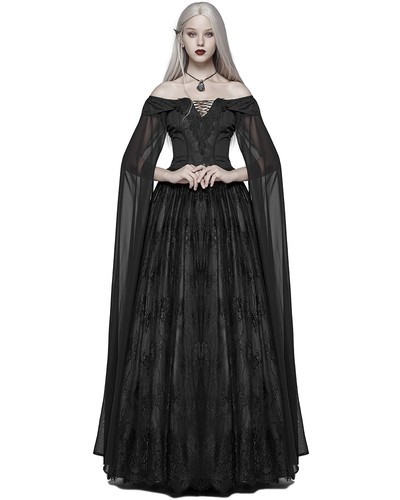 Punk rave gothic wedding - gothic, dress