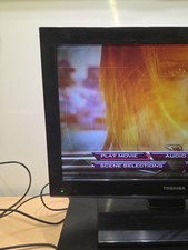 Toshiba 19DL502B2 19" LED TV -Freeview/USB/DVD/HDMI -scart Retro Gaming-Tested 