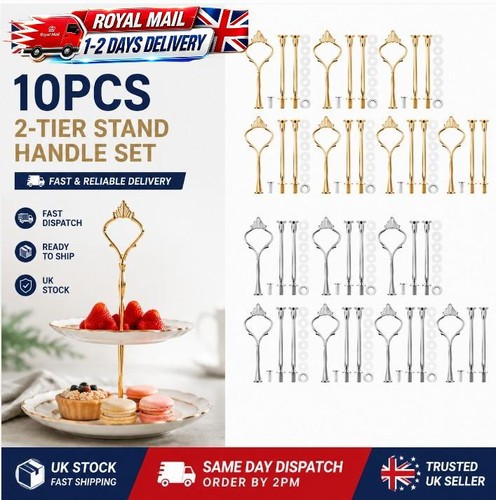 10x tiers cake - 10x, plate