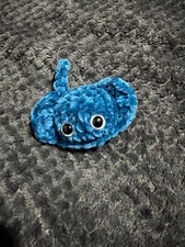 Blue stingray hand made amigurumi crochet toys