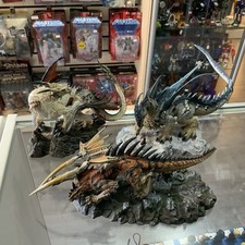 McFarlane Toys Dragons Action Figure Bundle Ice Clan Hunter Clan Retro Job Lot