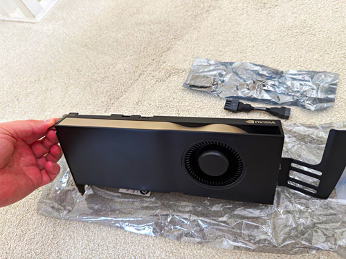 Nvidia rtx a5000 - rtx, gddr6
