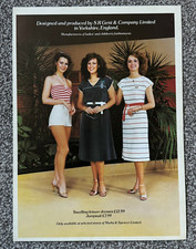 Vintage 1980 Magazine Advert S R GENTs Yorkshire M&S Ad 80s