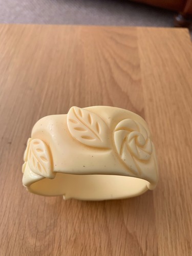 Ivory bangle bracelet - ivory, bangle/bracelet