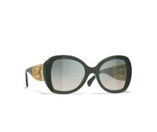 New Black Grey Chanel CH5531 Sunglasses rare stunning