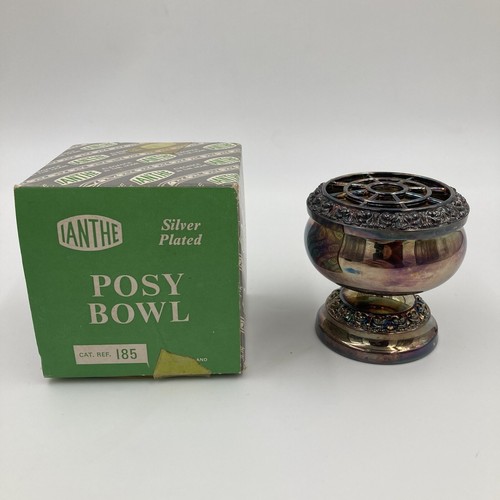 Ianthe silver plated posy - silver,