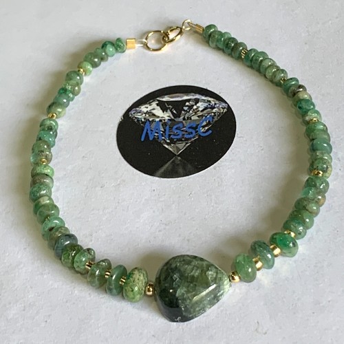 9ct gold emerald and - 9ct,