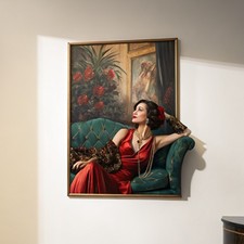 1930S Glamourous Female on