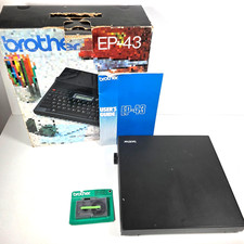 Brother EP-43 Portable Electric Typewriter - With Instructions and New Ribon
