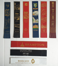 CUMBRIA Leather Bookmark