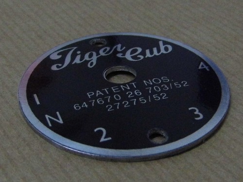 Triumph tiger cub h921 gear - tiger,
