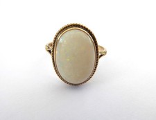 9ct Gold Opal Stone Vintage