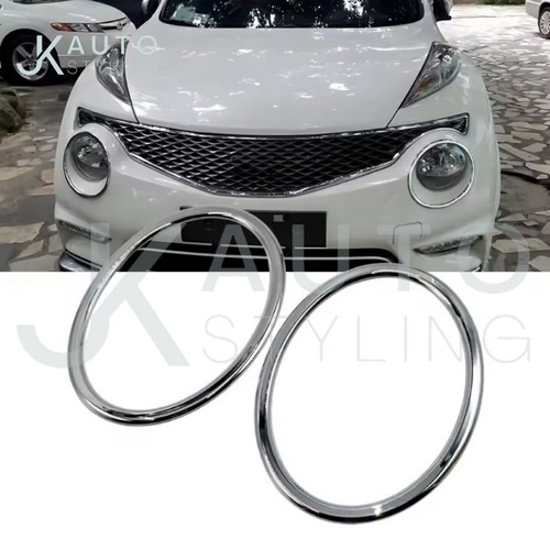 Chrome silver headlight trim - chrome,