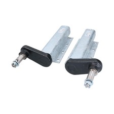 750kg Galvanised Trailer Suspension Unit Pair Stub Axle 8 Mounting Holes Knott