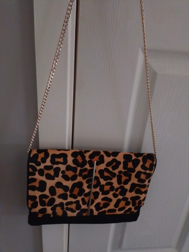 Dune leopard print handbag - leopard,