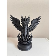 Gothic Dragon Statue | Dark