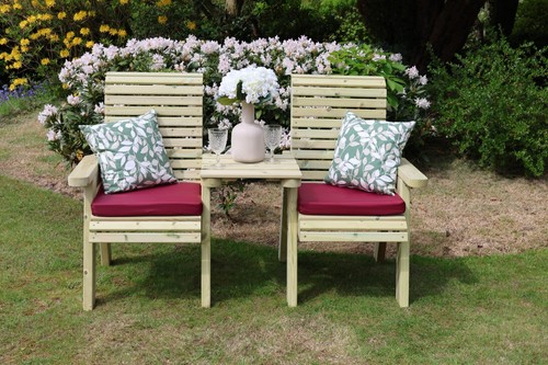 Solid garden chairs - garden,