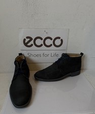 Ecco Black Soft Leather Boots