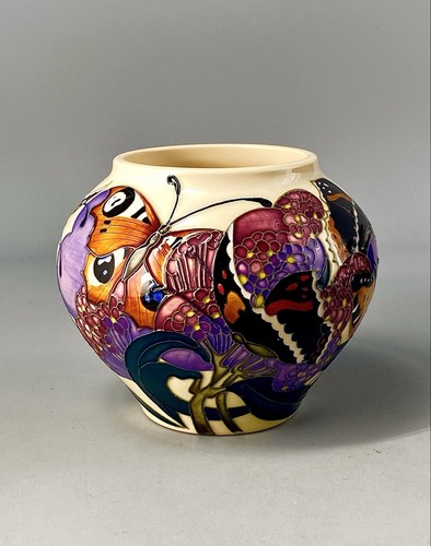 Boxed moorcroft butterfly - boxed,
