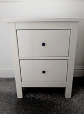 ✨IKEA Hemnes Bedside Table White✨
