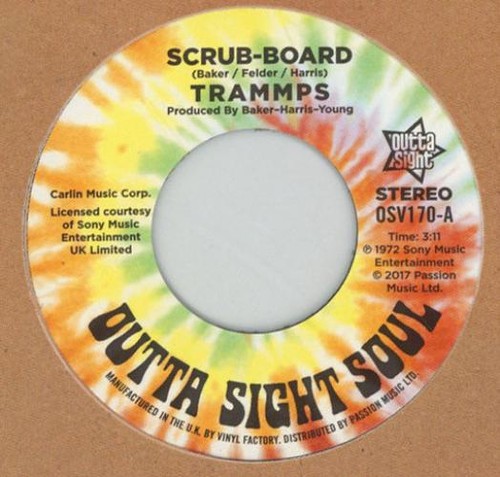 The trammps scrub - scrub-board, (7"