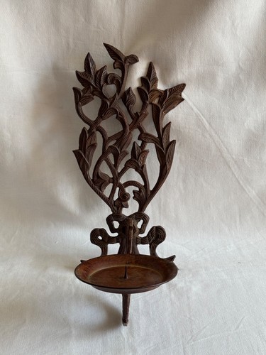 Brown cast iron wall mountable - brown,